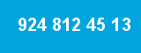 924 812 45 13 924 812 45 13